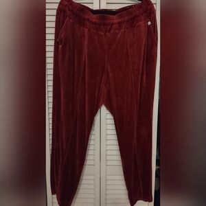 Lane Bryant Burgundy Sweatpants